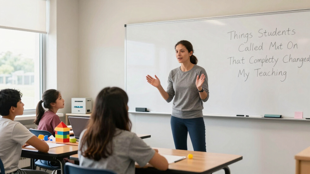 12 Things Students Called Me Out On That Completely Changed My Teaching