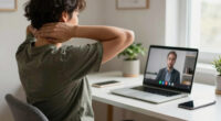6 Best Yoga Stretches to Do Discretely During a Zoom Meeting
