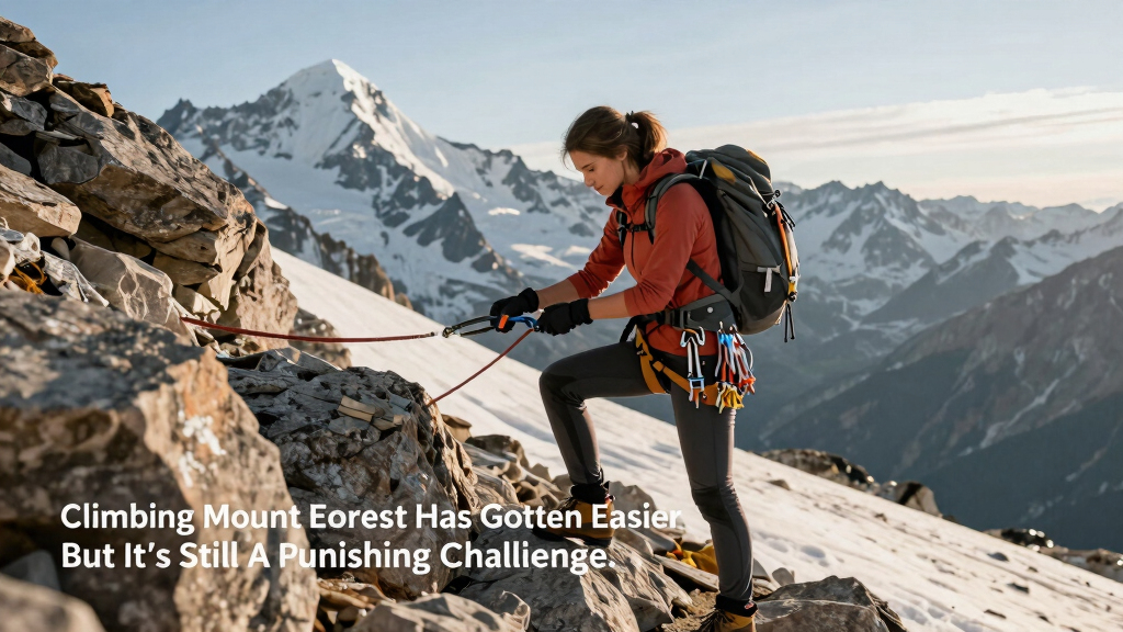 Climbing Mount Everest Has Gotten Easier. But It’s Still A Punishing Challenge.