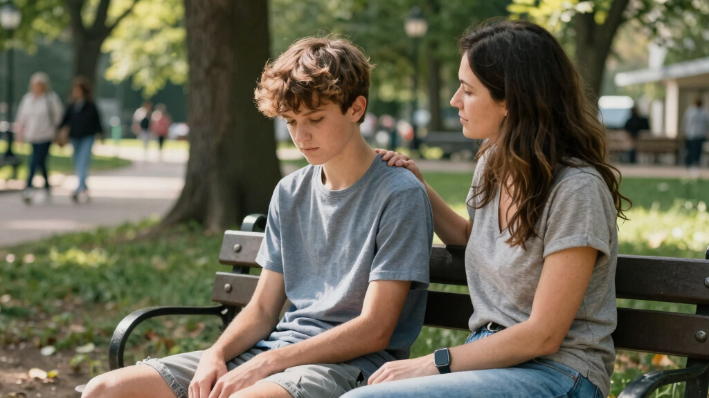 New research on boys and mental health has a message for every mom