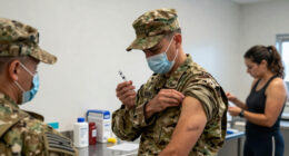 US military requires flu vaccine for some after outbreak in Texas training center