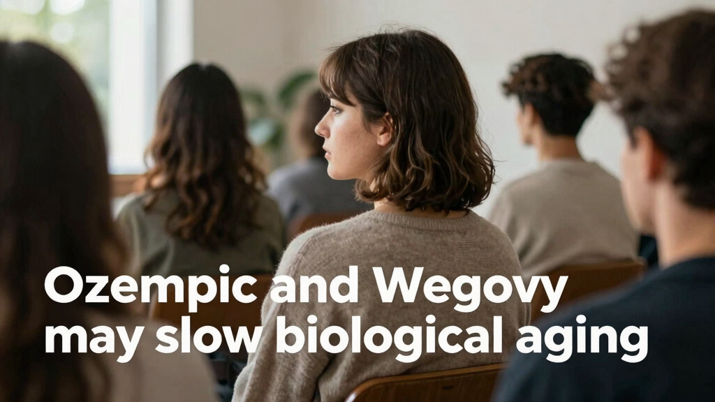 Popular weight-loss drugs Ozempic and Wegovy may slow biological aging