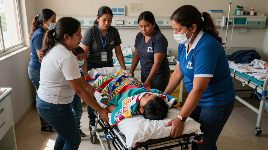 Ministry Of Health Transfers 20 Awajún Children To Lima From Condorcanqui
