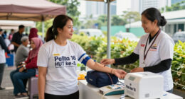 Semarakkan HUT Ke-5, Pelita 16 Gelar Donor Darah Di PMI Jakarta Utara - Palang Merah Indonesia Provinsi DKI Jakarta