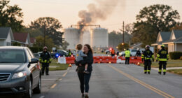 Chemical Tank Explosion In Ohio Forces Evacuations As City Allows Plume To Vent